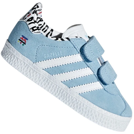 Adidas Originals Gazelle CF I Turnschuhe Clear Blue/Footwear White Kinder