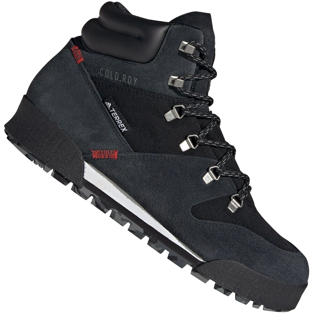Adidas Performance Terrex Snowpitch Cold.RDY Wanderstiefel Core Black/Scarlet Herren