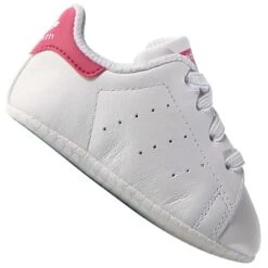 Adidas Originals Stan Smith Lauflernschuhe White/Pink Kinder