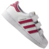 Adidas Originals Superstar CF C Sneaker White/Bold Pink Kinder
