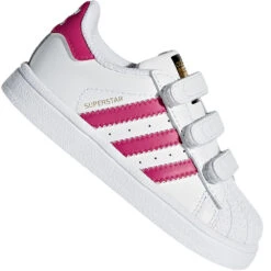 Adidas Originals Superstar CF I Turnschuhe Footwear White/Bold Pink Kinder