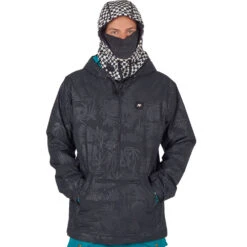 Analog Caldwell Snowboardjacke Psychedelic Hawaii Herren