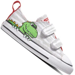 Converse 2V Halbschuhe White/Mouse/Enamel Kinder