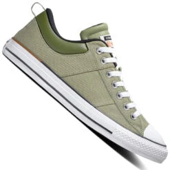 Converse Canvas Sneaker Street Sage/White/Black Damen, Herren