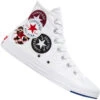 Converse CT All Star Hi Logo Play Sneaker White/Rush Blue/Rose Maroon Damen, Herren