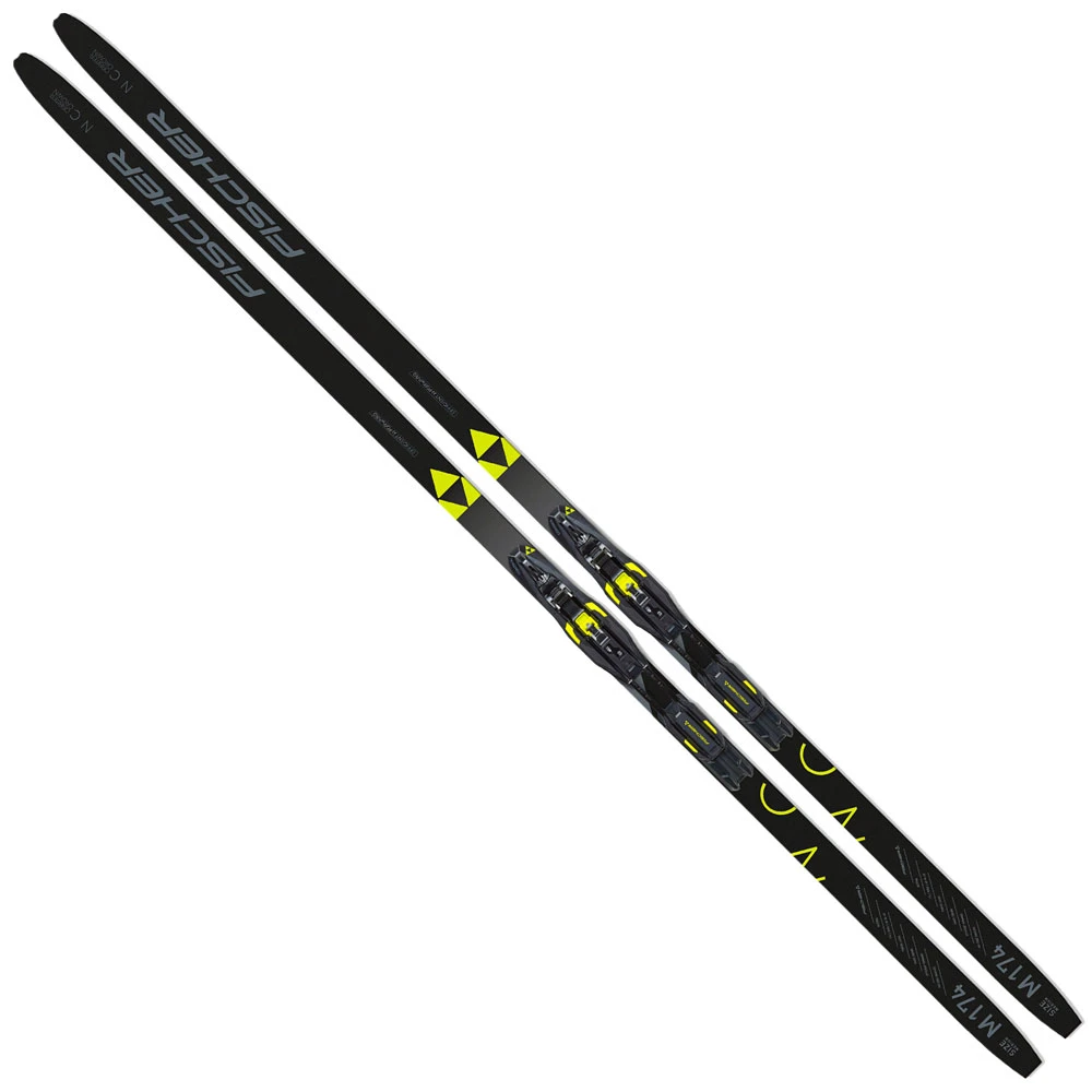 Fischer Orbiter EF Langlaufset Black/Yellow Damen, Herren