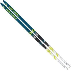 Fischer Summit Crown Yellow EF Langlaufski-Set Blue/Yellow Damen, Herren