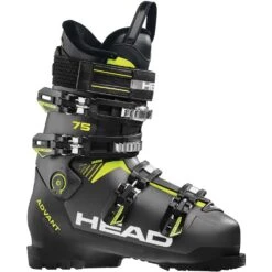 Head Advant Edge 75 Skistiefel Anthrazite/Black-Yellow Herren