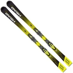 Head Supershape E-Speed Alpin-Ski Black/Neonyellow Damen, Herren