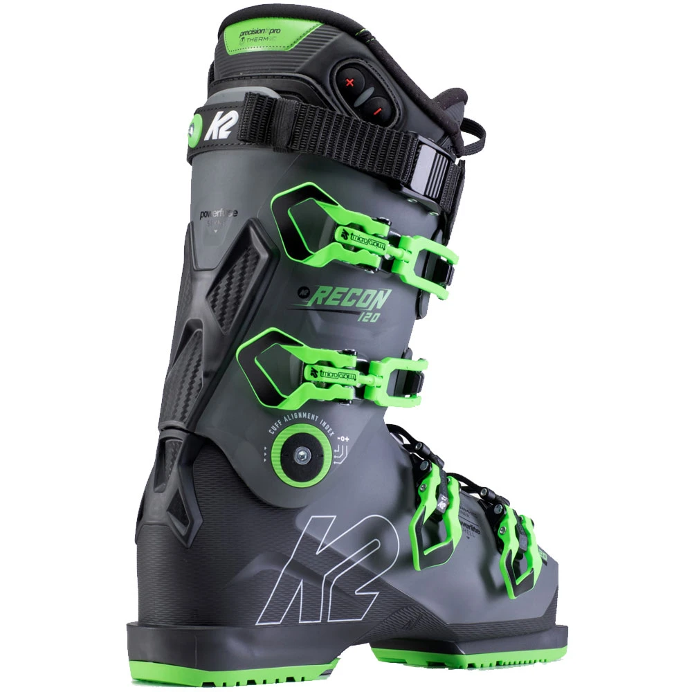 K2 Recon 120 MV Heat GW Skistiefel Grey/Green Herren – Bild 2