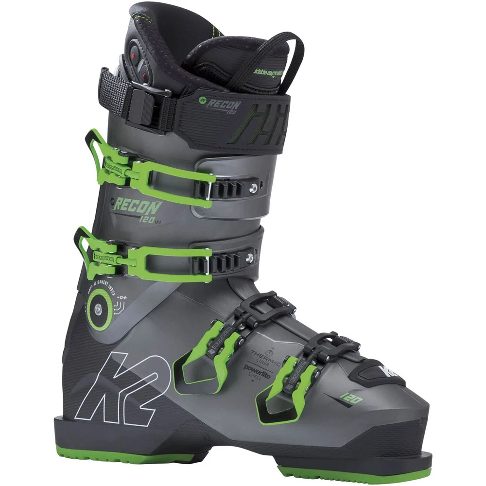 K2 Recon 120 MV Heat GW Skistiefel Grey/Green Herren