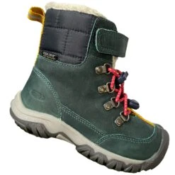 Keen Greta WP Children Outdoorschuhe Blue Coral/Pink Peacock Kinder