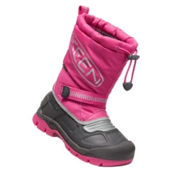 Keen Snow Troll WP Children Schneestiefel Fuchsia Purple/Silver Kinder