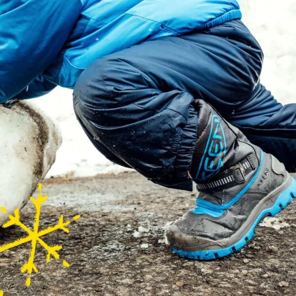 Keen Snow Troll WP Children Winterstiefel Magnet/Blue Aster Kinder – Bild 5