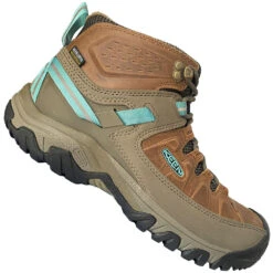 Keen Targhee III Mid WP W Wanderboots Toasted Coconut/Porcelain Damen