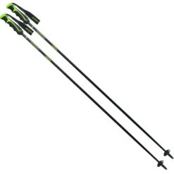 Komperdell Booster Carbon Alpinstöcke Neon Green Damen, Herren