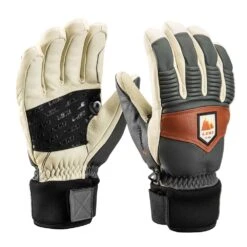 Leki Patrol 3D Skihandschuhe Graphit/Off White/Maroon Damen, Herren