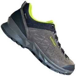 LOWA Explorer II Low GTX W Wanderschuhe Anthrazit/Limone Herren