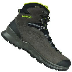 LOWA Explorer II GTX Mid Wanderschuhe Anthracite/Lime Herren
