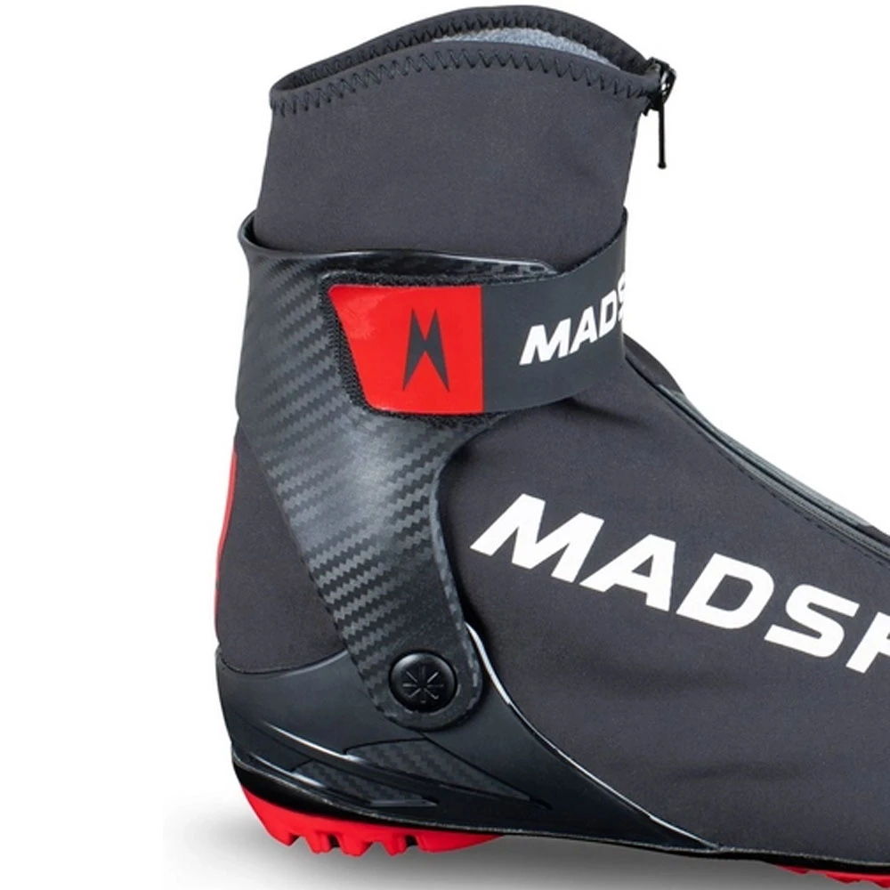 Madshus Race Speed Universal Langlaufschuhe Black/Red Damen, Herren – Bild 2