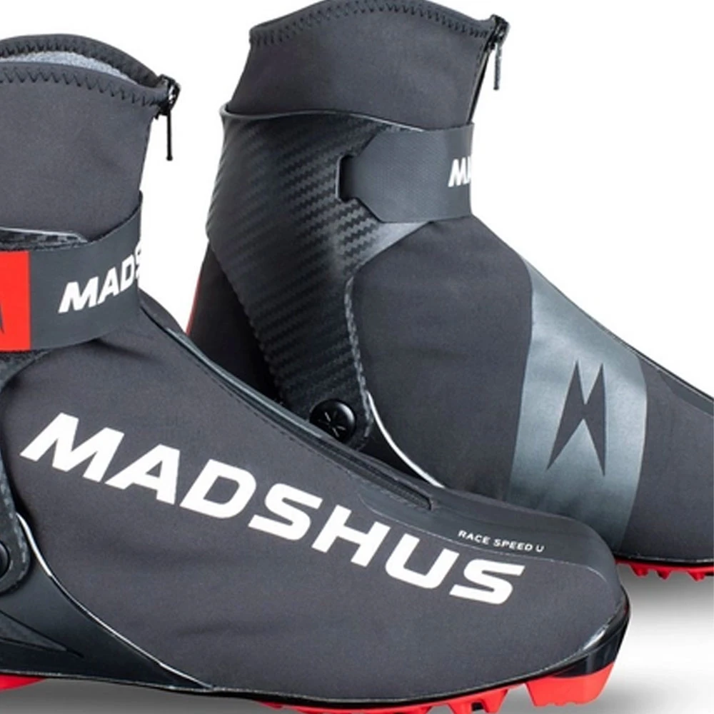 Madshus Race Speed Universal Langlaufschuhe Black/Red Damen, Herren – Bild 3