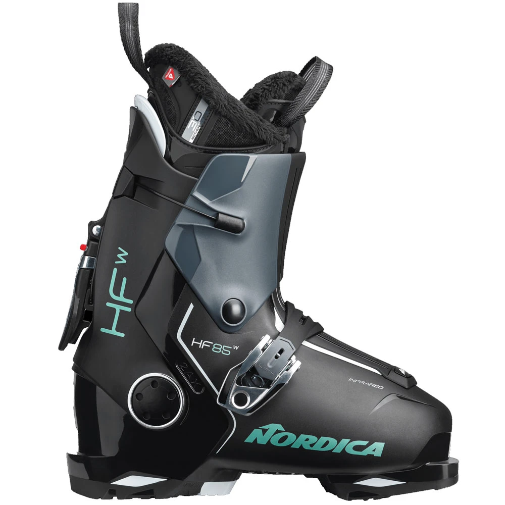 Nordica HF 85 W GW Skischuhe Black/Anthracite/Green Damen
