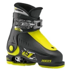 Roces Idea Skischuhe Black/Lime Kinder