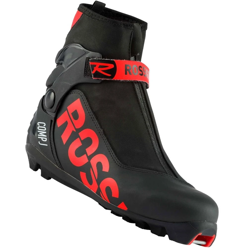 Rossignol Comp J Langlaufschuhe Black/Red Kinder