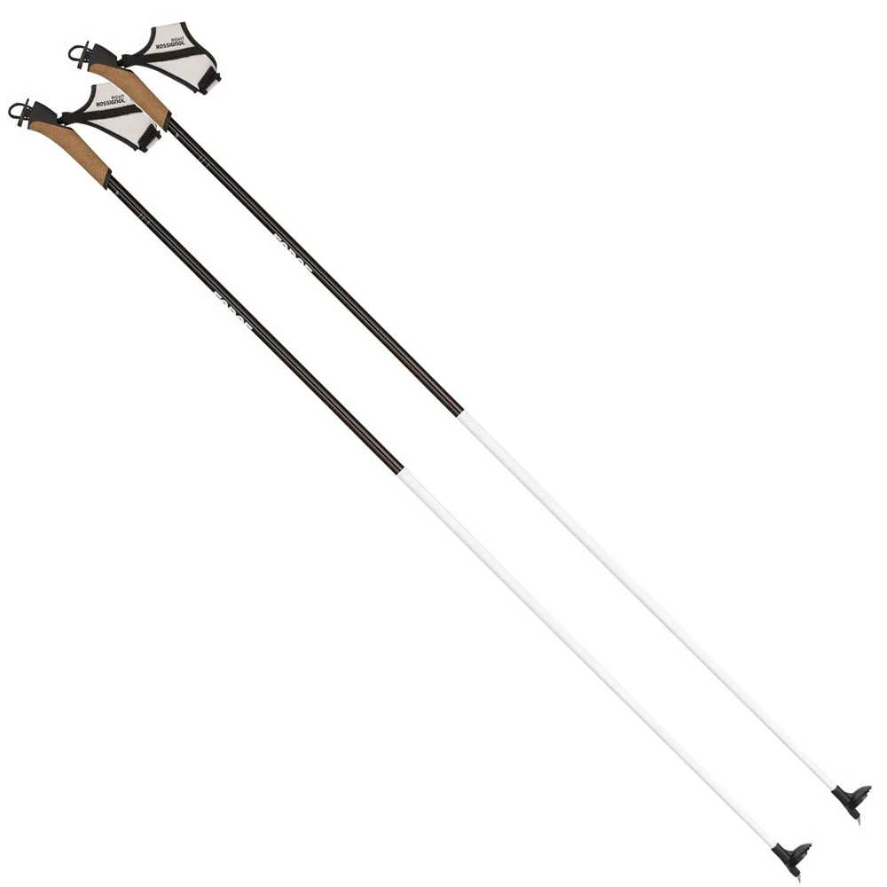 Rossignol Force Langlaufstöcke Black/White Damen, Herren