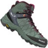 Salewa Alp Trainer 2 Mid GTX Trekkingboots Duck Green/Rhododendon Damen