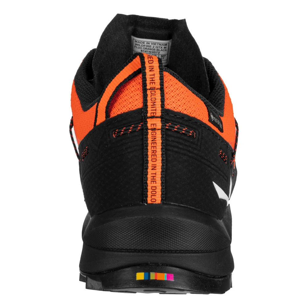 Salewa Wildfire 2 GTX Kletterschuhe Fluo Orange/Black Herren – Bild 3