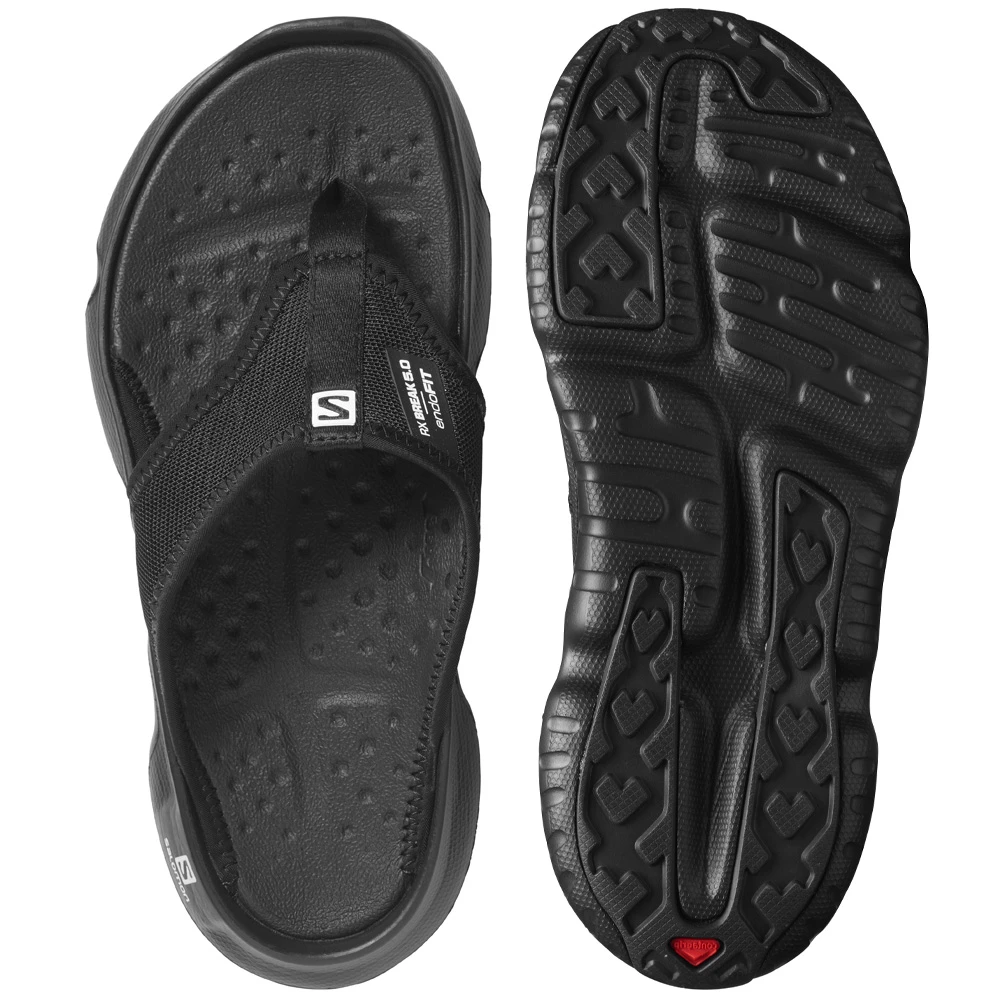 Salomon Reelax Break 5.0 Flip Flops Black Damen – Bild 3