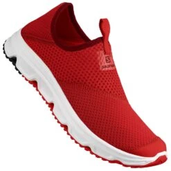 Salomon RX MOC 4.0 Schuhe High Risk/White/Red Dahlia Herren