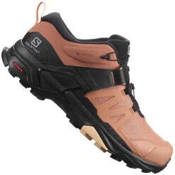 Salomon X Ultra 4 Gore-Tex Hikingschuhe Mocha Mousse/Black/Almond Cream Damen
