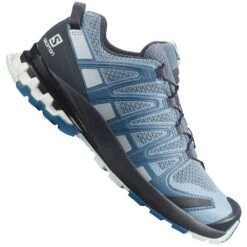 Salomon XA Pro 3D V8 Laufschuhe Ashley Blue/Ebony/Opal Blue Damen