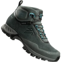 Tecnica Plasma Mid GTX WS Wanderschuhe Shadow Piedra/Fresh Laguna Damen
