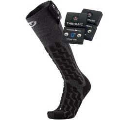 Therm-ic Heat Fusion Uni Set 1400B Heiz-Socken Black/Grey Damen, Herren