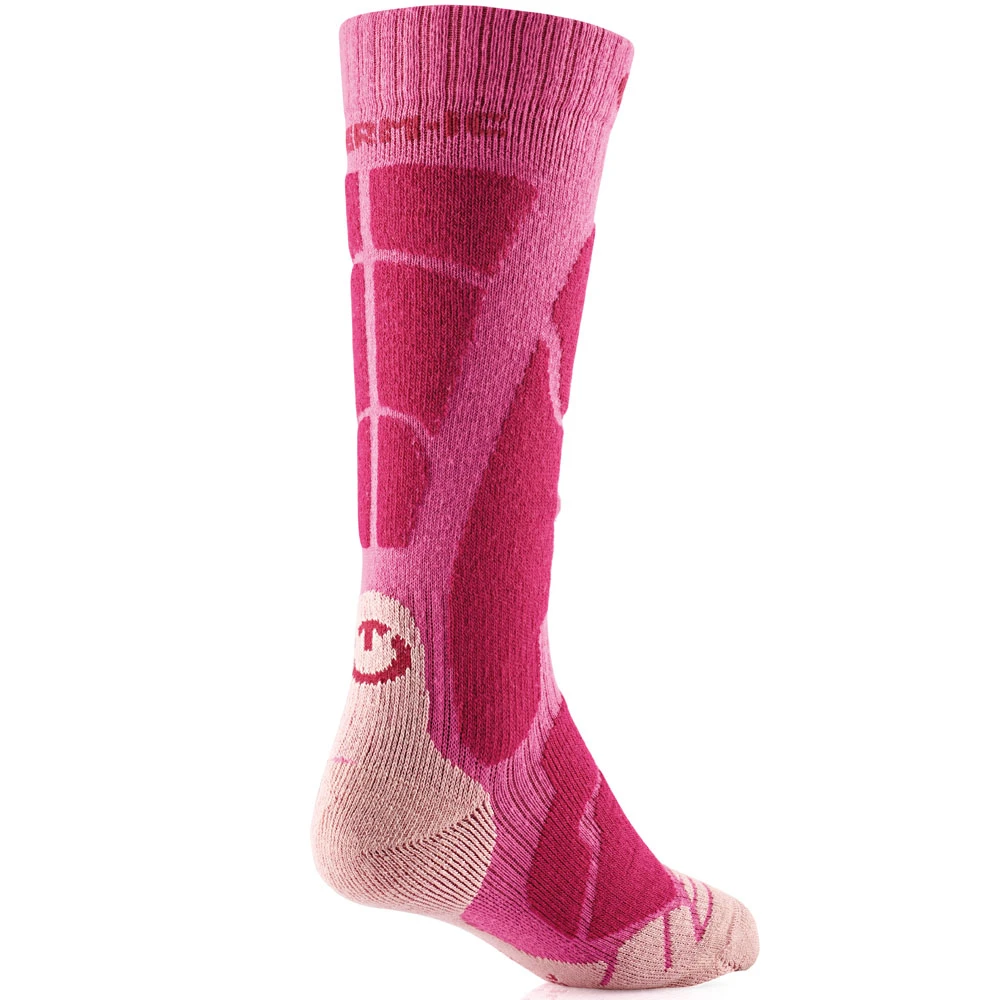 Therm-ic Ski Warm Junior Skisocken Pink/Corail Kinder – Bild 2