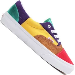 Vans Era Halbschuhe (Pride) Patchwork/True White Damen, Herren