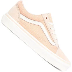 Vans Old Skool Skaterschuhe Creme De Peche/Snow White Damen