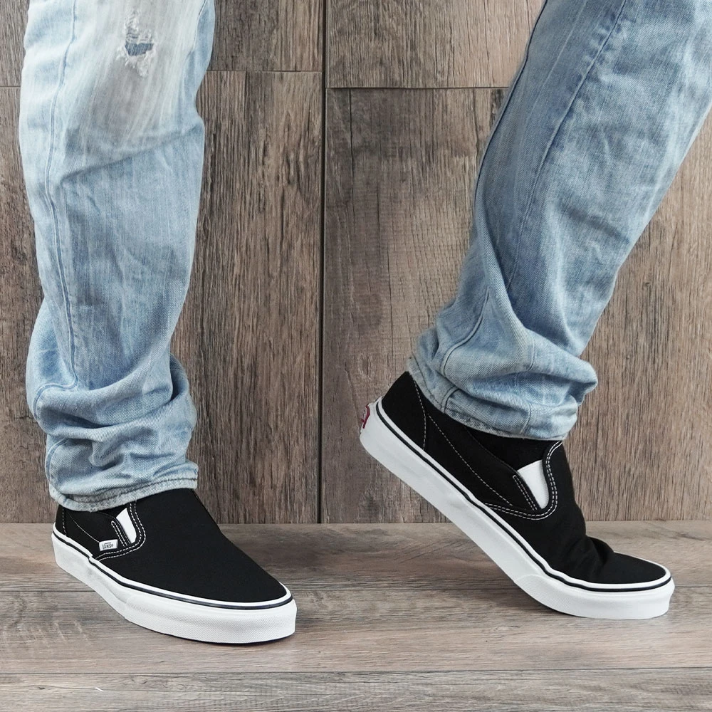 Vans Classic Slip-On Schuhe Black Damen, Herren – Bild 4