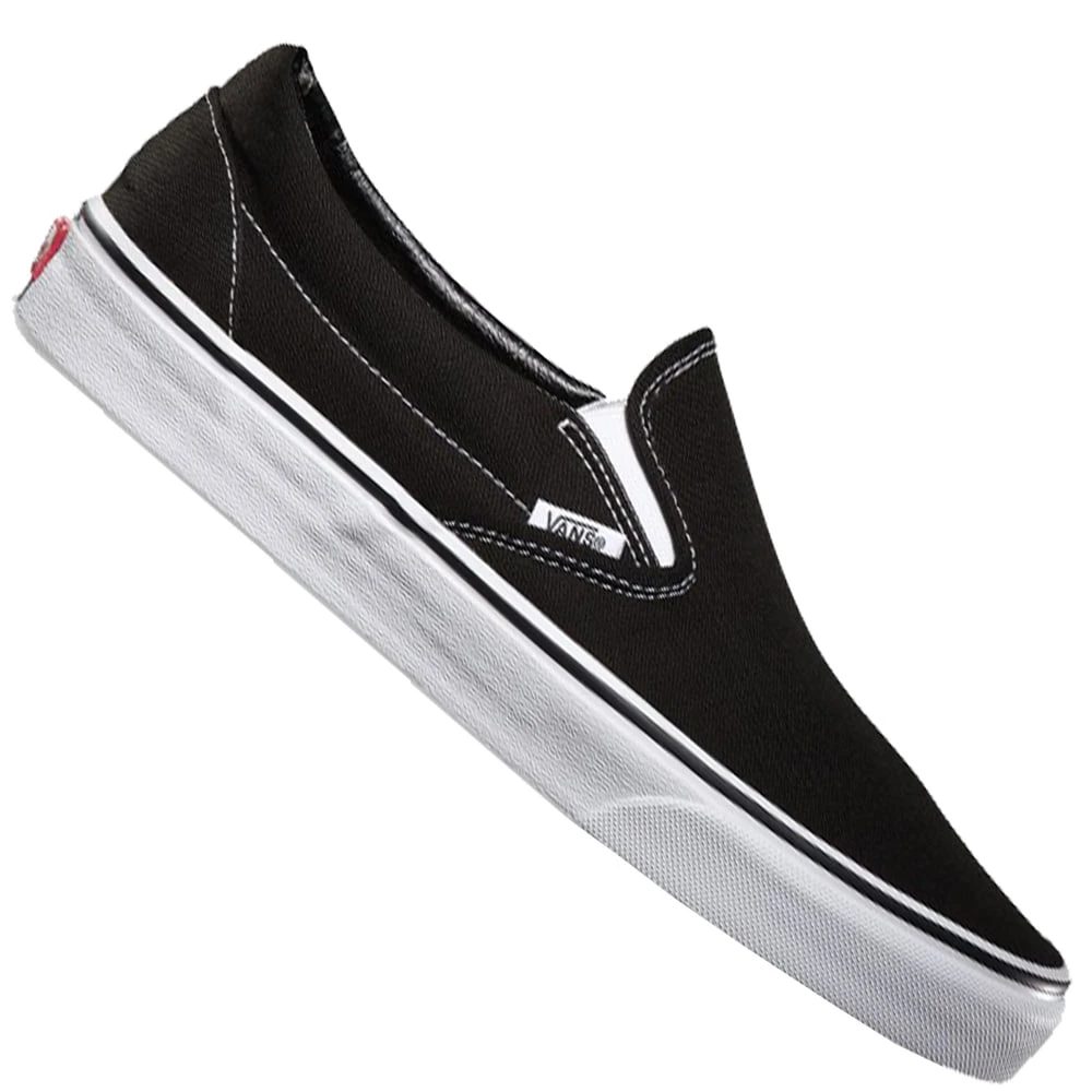 Vans Classic Slip-On Schuhe Black Damen, Herren